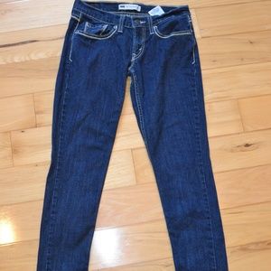 Levis jeans 524 3s 3 short skinny too superlow